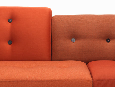 Polder Compact Sofa by Vitra - The Earth Reds