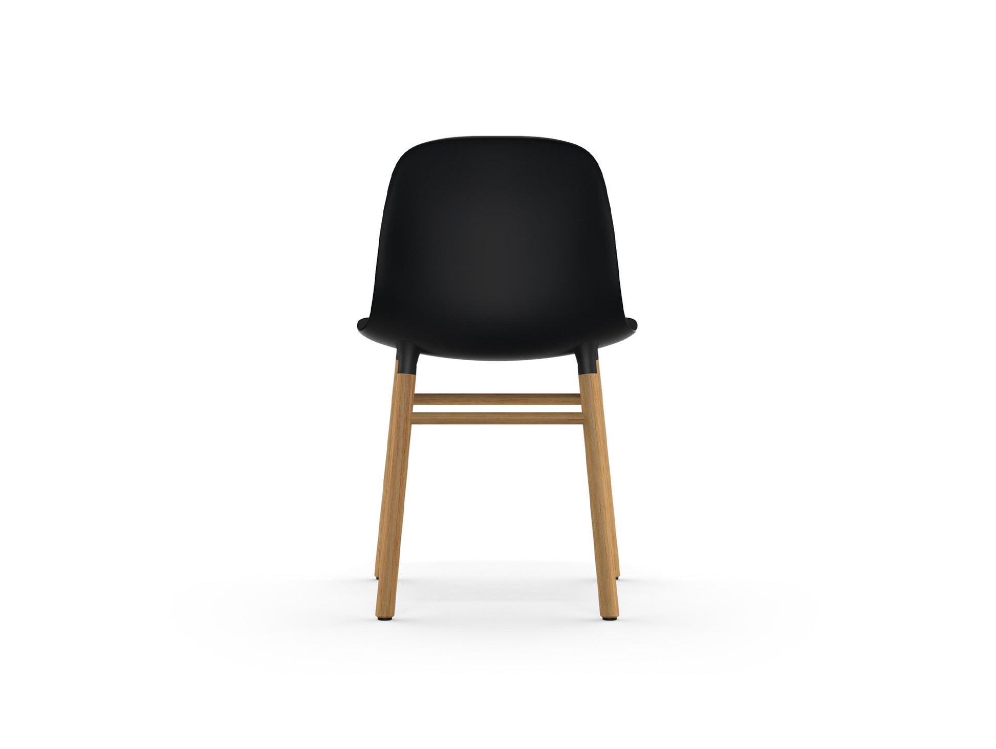 Form Chair Wood by Normann Copenhagen - Oak Base / Black