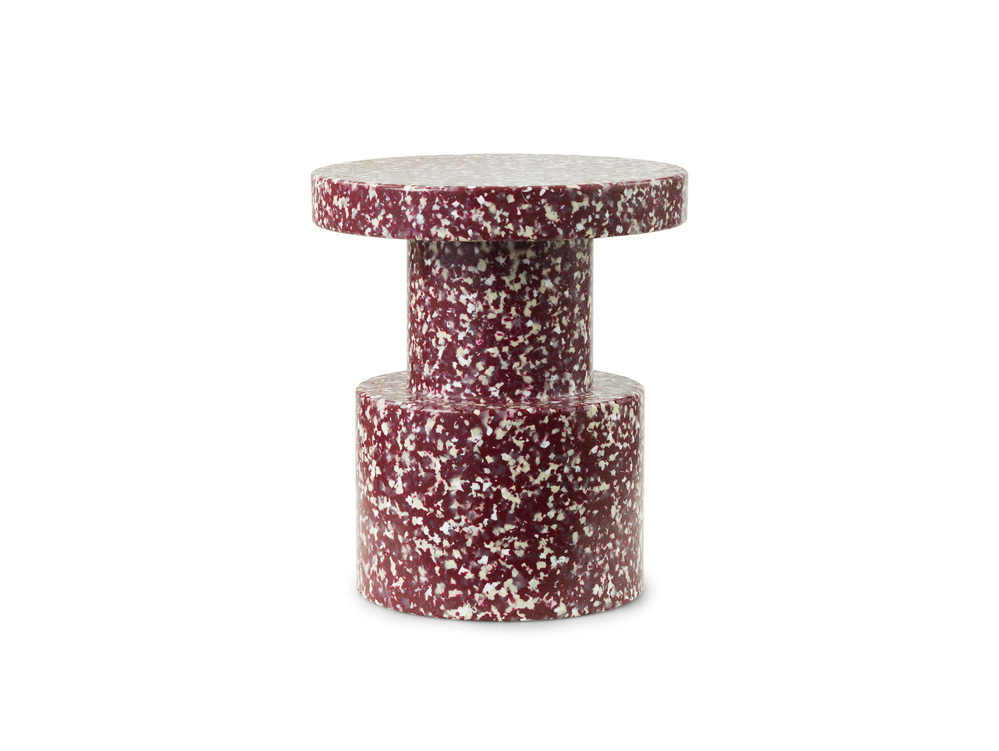 Bit Stool Column by Normann Copenhagen - Burgundy
