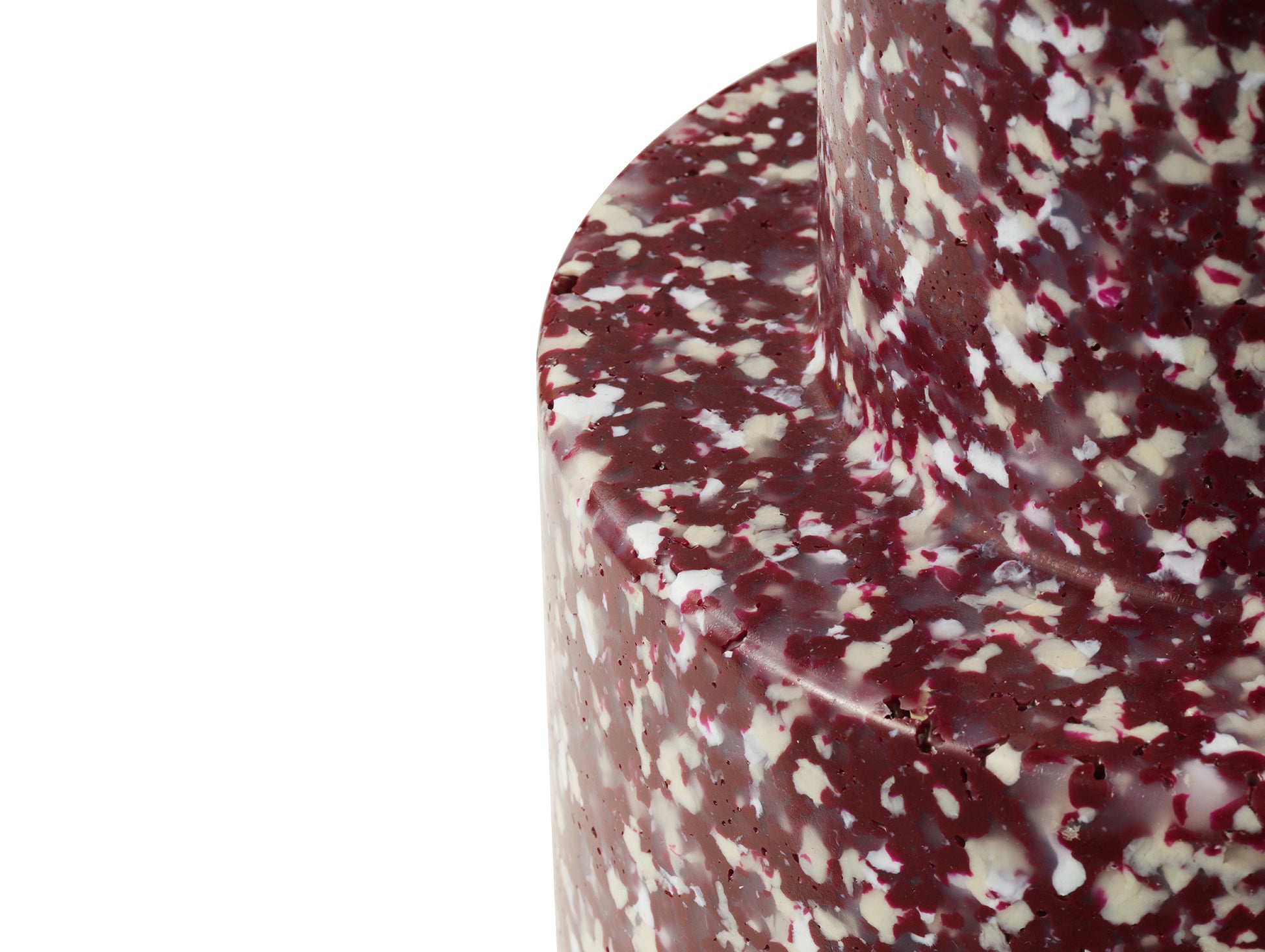 Bit Stool Column by Normann Copenhagen - Burgundy