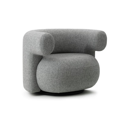 Burra Lounge Chair by Normann Copenhagen - Swivel Base / Hallingdal 65 110