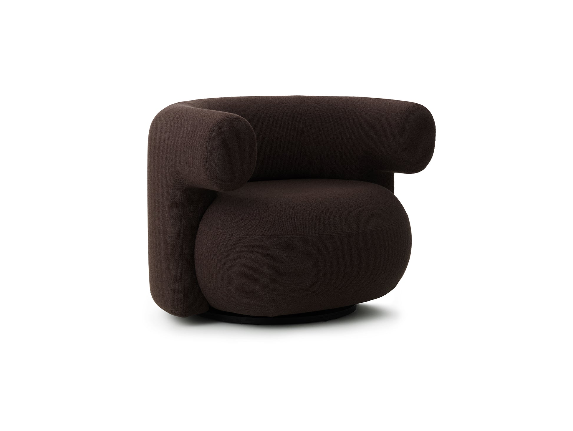 Burra Lounge Chair by Normann Copenhagen - Swivel Base / Yordale 06