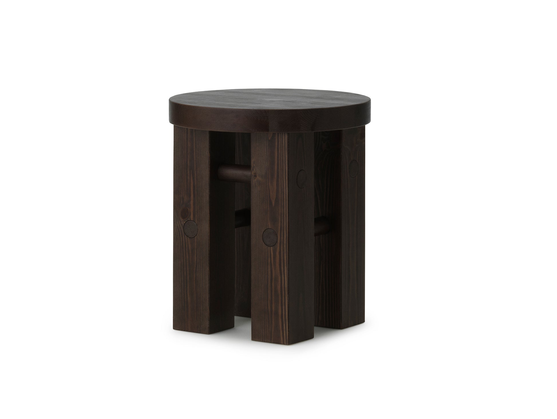 Fyr Stool by Normann Copenhagen - Dark Brown