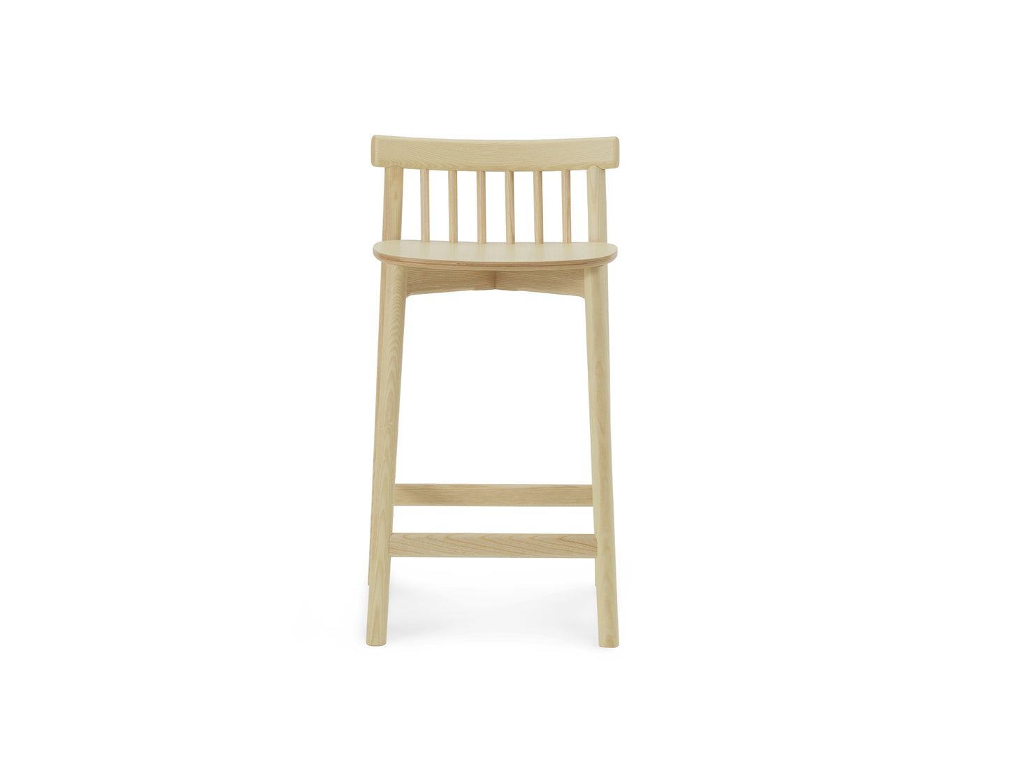 Pind Bar Stool by Normann Copenhagen - SH 65 cm / Lacquered Ash