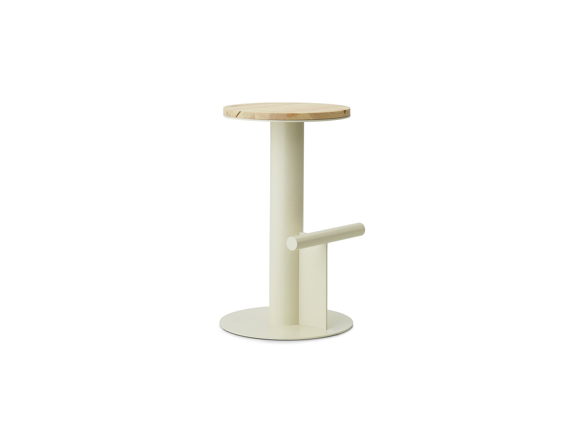 Pole Bar Stool by Normann Copenhagen - H65 / Sand