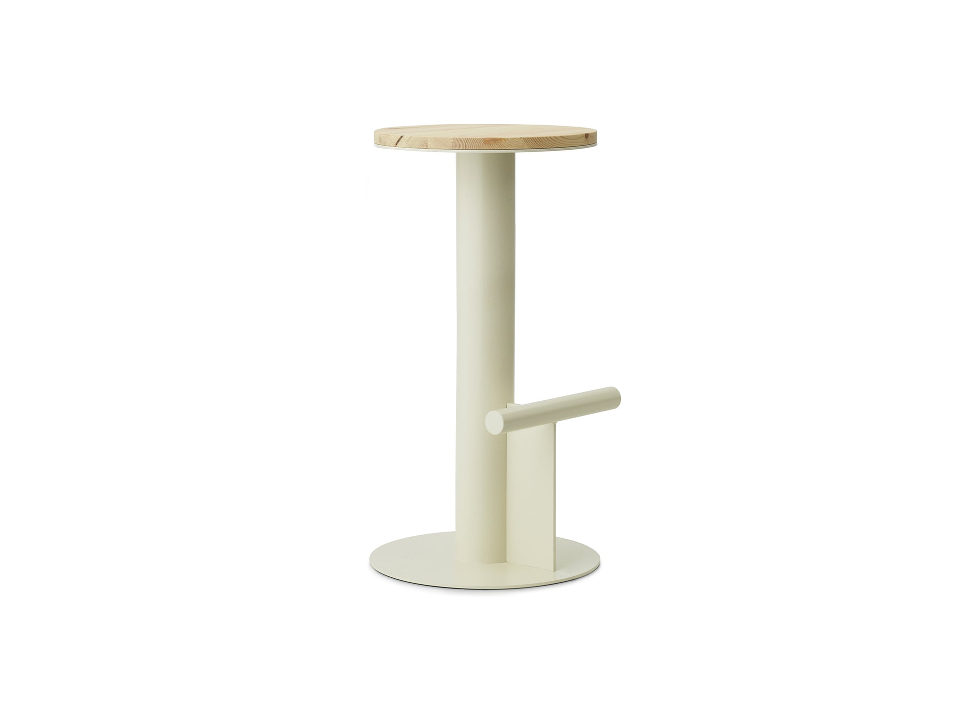 Pole Bar Stool by Normann Copenhagen - H75 / Sand