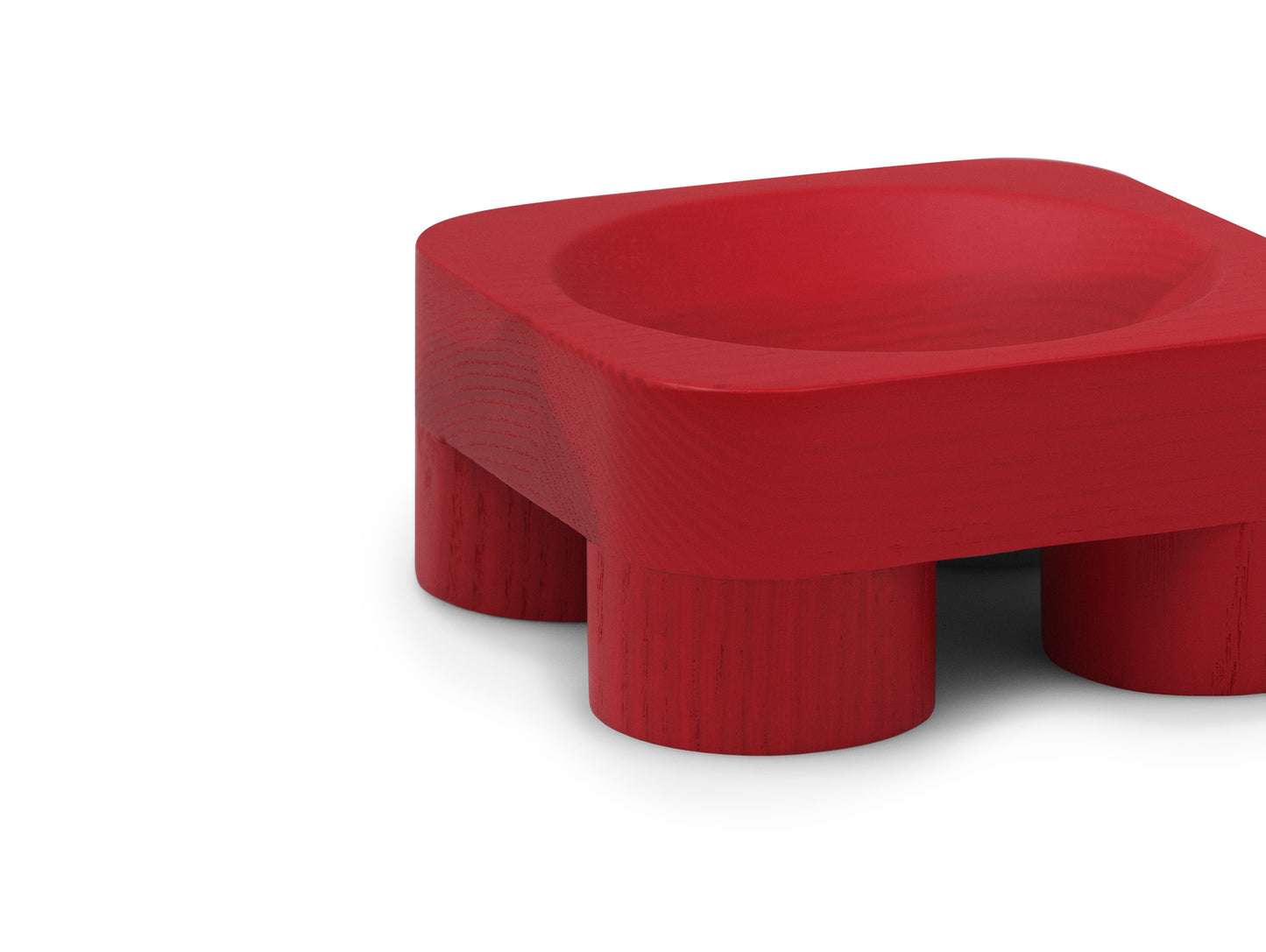 Chub Bowl by Normann Copenhagen - Small / Bright Red Stained Ash