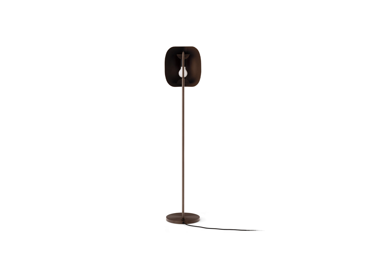 Wing Floor Lamp by Audo Copenhagen - Bronzed Aluminium