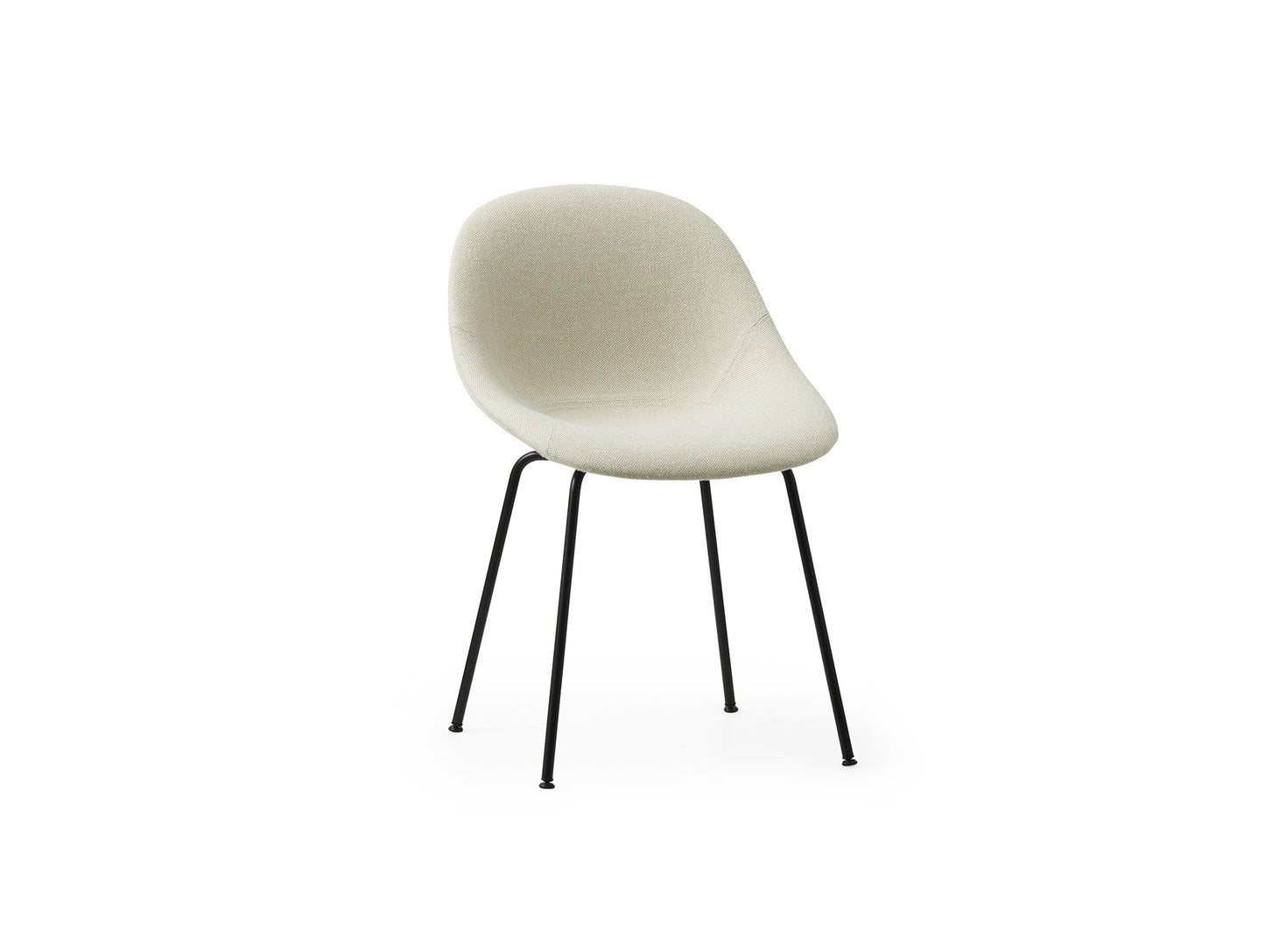 Mat Chair Front Upholstered - Steel
