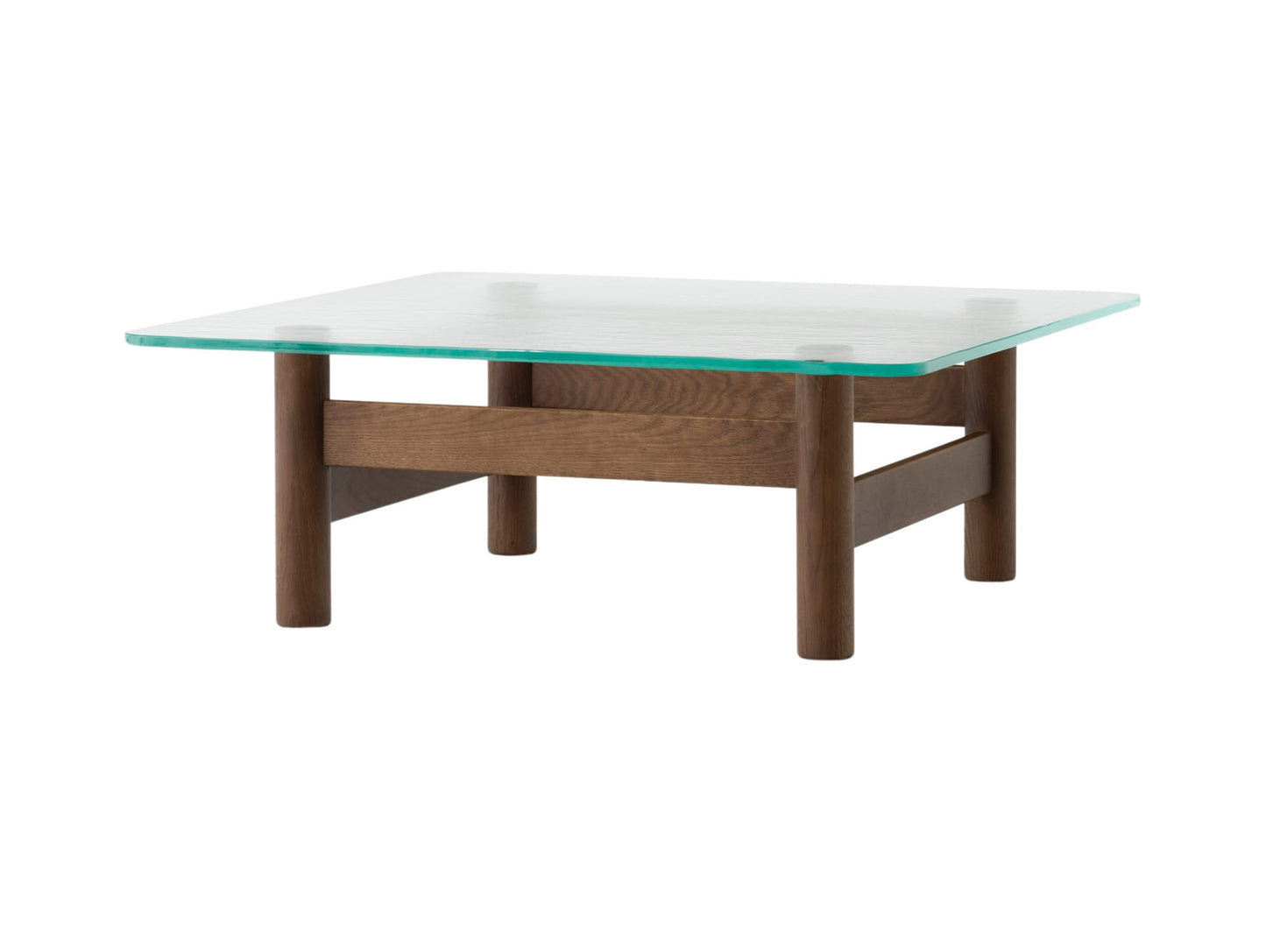 Brasilia Lounge Table by Audo Copenhagen - Dark Stained Oak