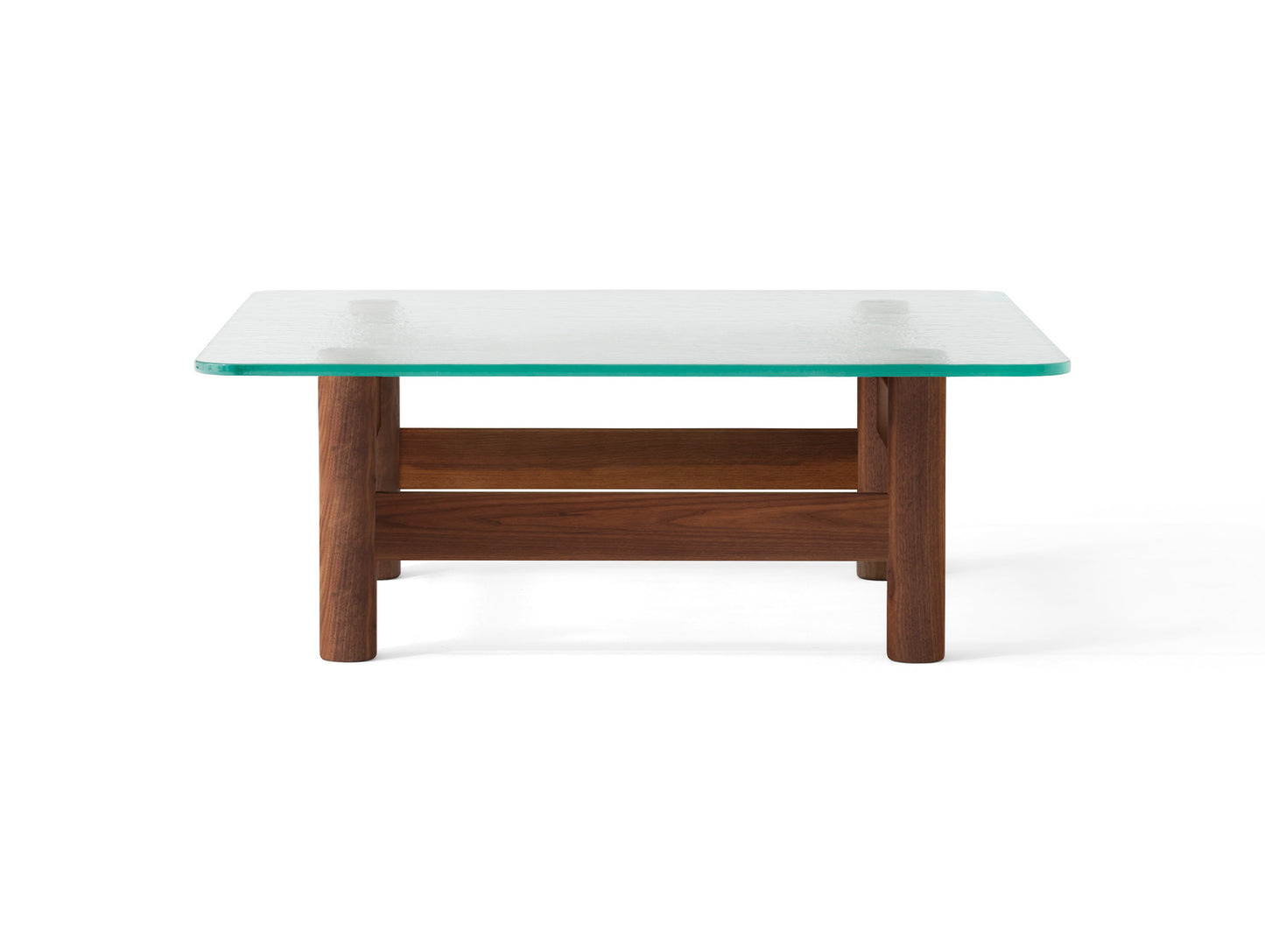 Brasilia Lounge Table by Audo Copenhagen - Walnut