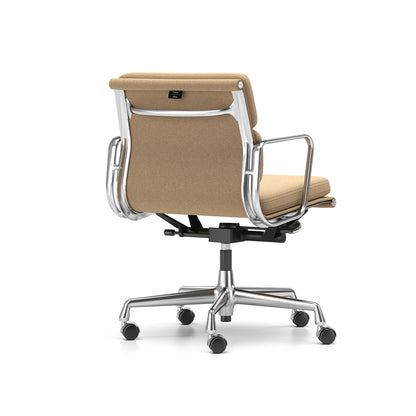 Soft Pad Work Chair EA 217 by Vitra - Chromed Aluminium / Cosy 2 Papyrus