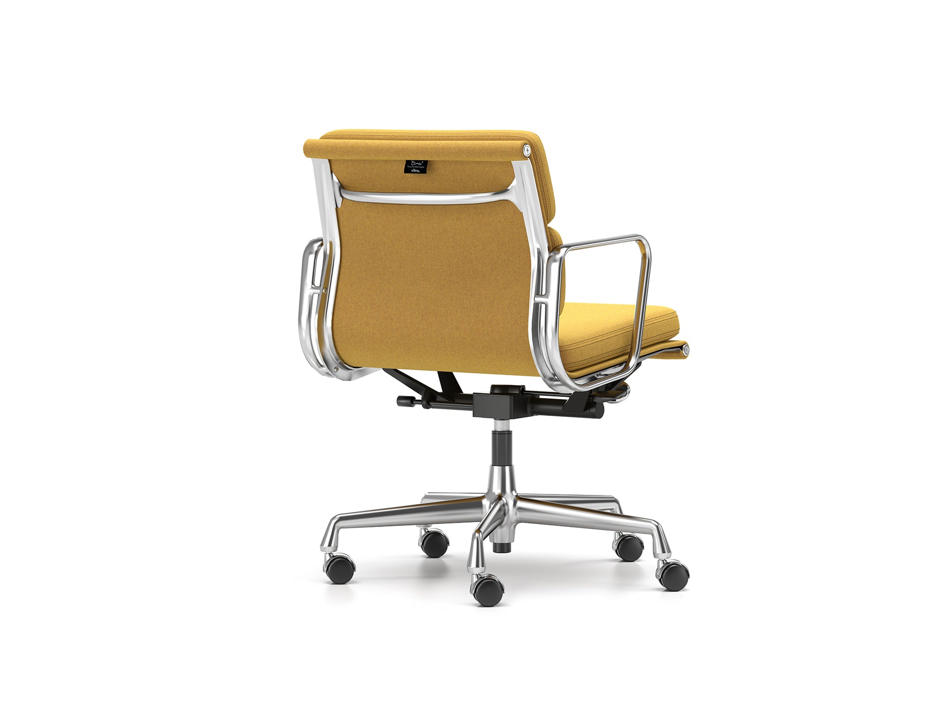 Soft Pad Work Chair EA 217 by Vitra - Chromed Aluminium / Cosy 2 Canola