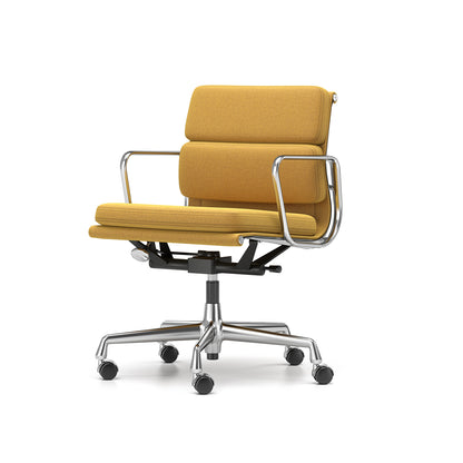 Soft Pad Work Chair EA 217 by Vitra - Chromed Aluminium / Cosy 2 Canola