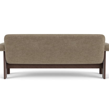 Brasilia 2-Seater Sofa by Audo Copenhagen - Dark Stained Oak Base / Barnum Boucle 04