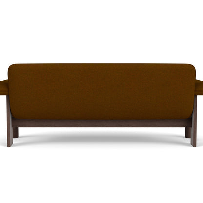 Brasilia 2-Seater Sofa by Audo Copenhagen - Dark Stained Oak Base / Baru 450