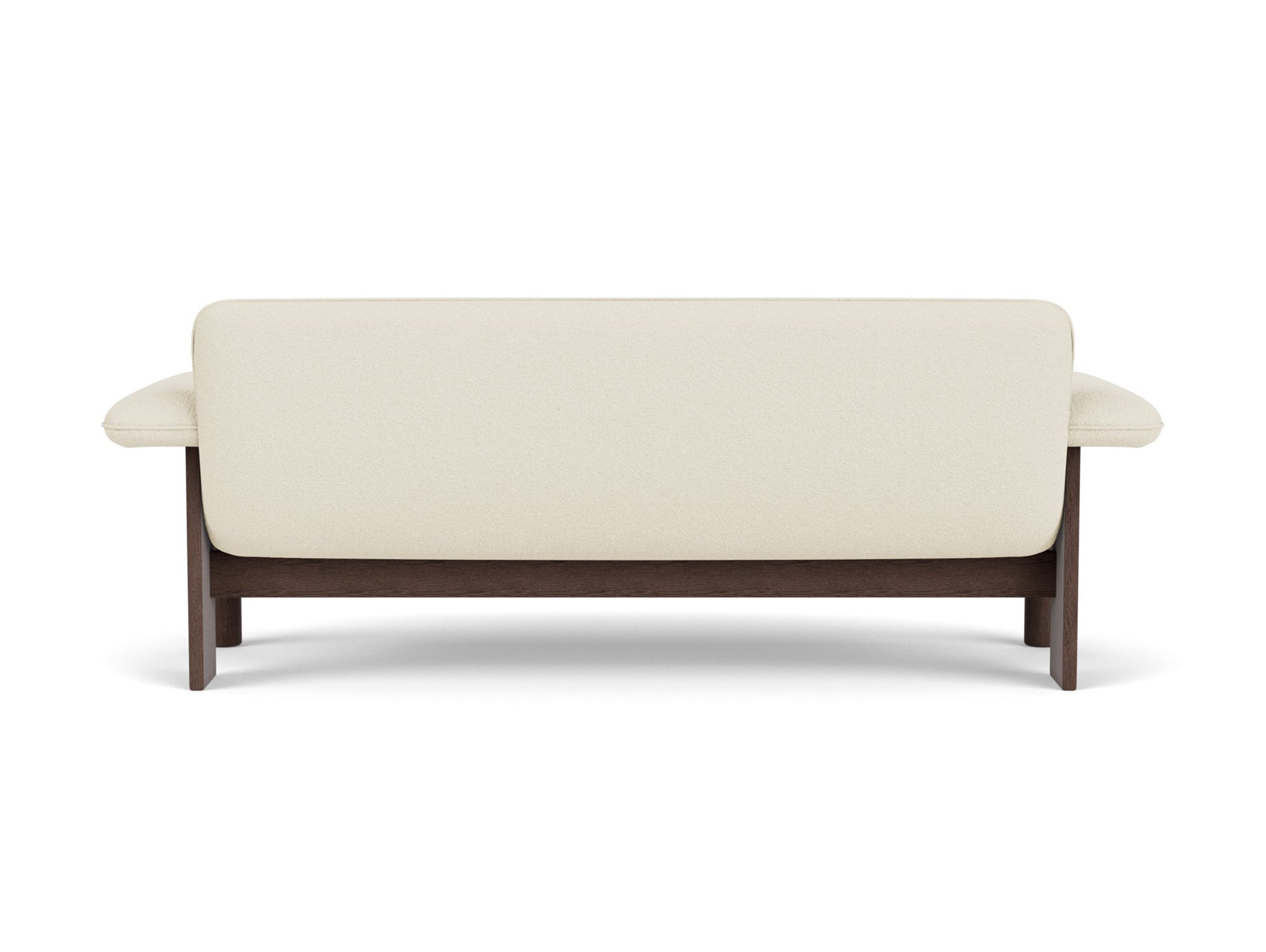 Brasilia 2-Seater Sofa by Audo Copenhagen - Dark Stained Oak Base / Baru 200