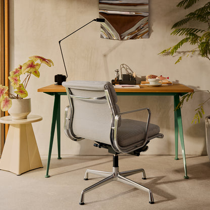 Soft Pad Office Chair EA 231 by Vitra - Laser RE Warm Grey / Cream (F40)