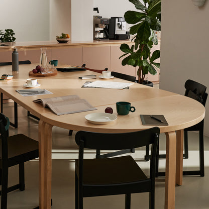 Aalto Table Half-Round by Artek