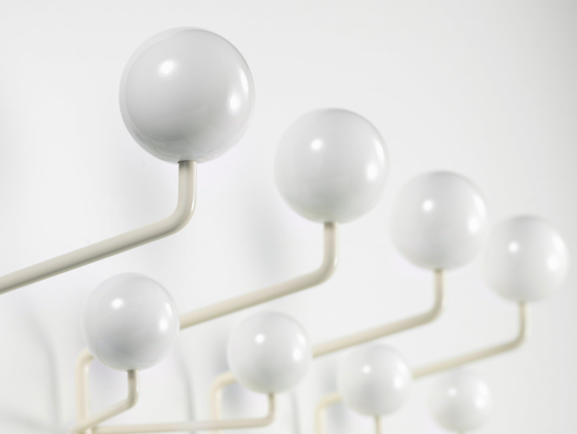 Eames Hang It All Coat Rack by Vitra - Warm White
