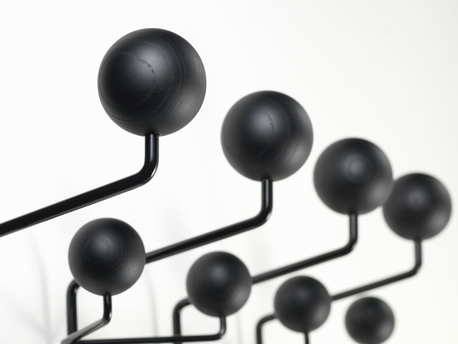Eames Hang It All Coat Rack by Vitra - Black Ash