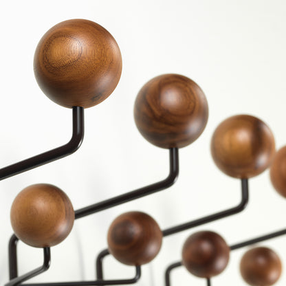 Eames Hang It All Coat Rack by Vitra - Walnut