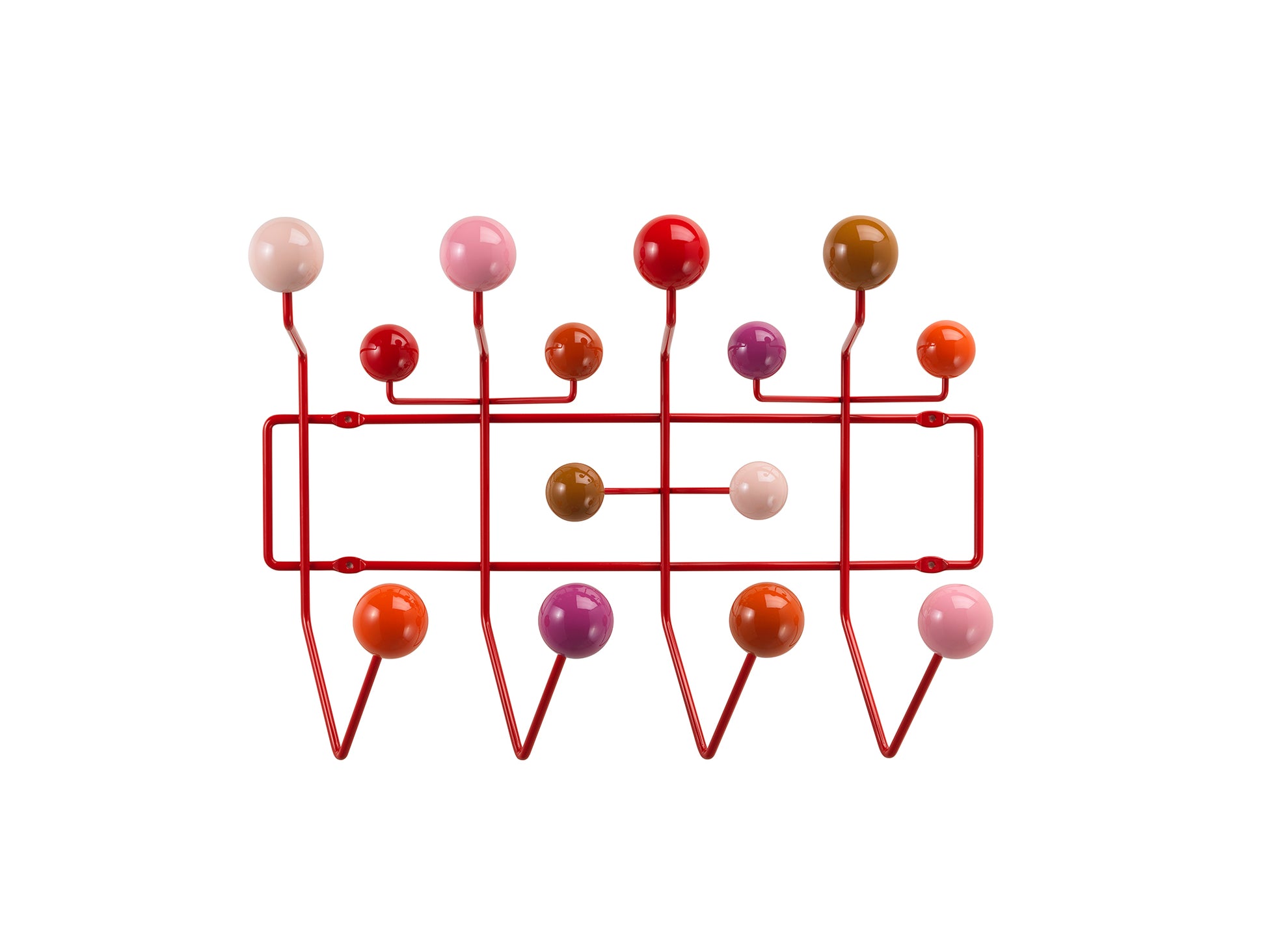 Eames Hang It All Coat Rack by Vitra - Warm