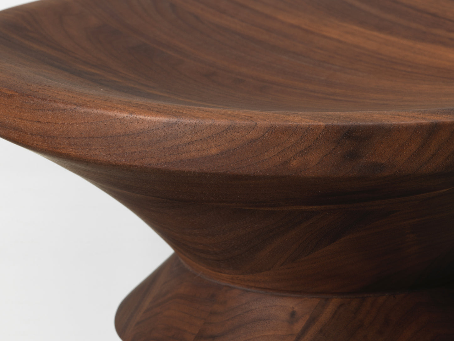 Eames Stool A by Vitra - Walnut