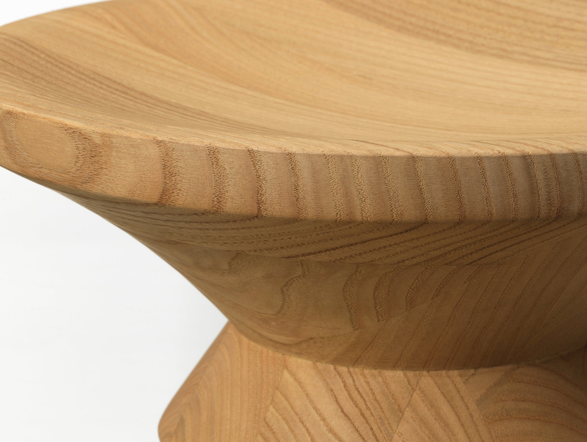 Eames Stool C by Vitra - Chestnut