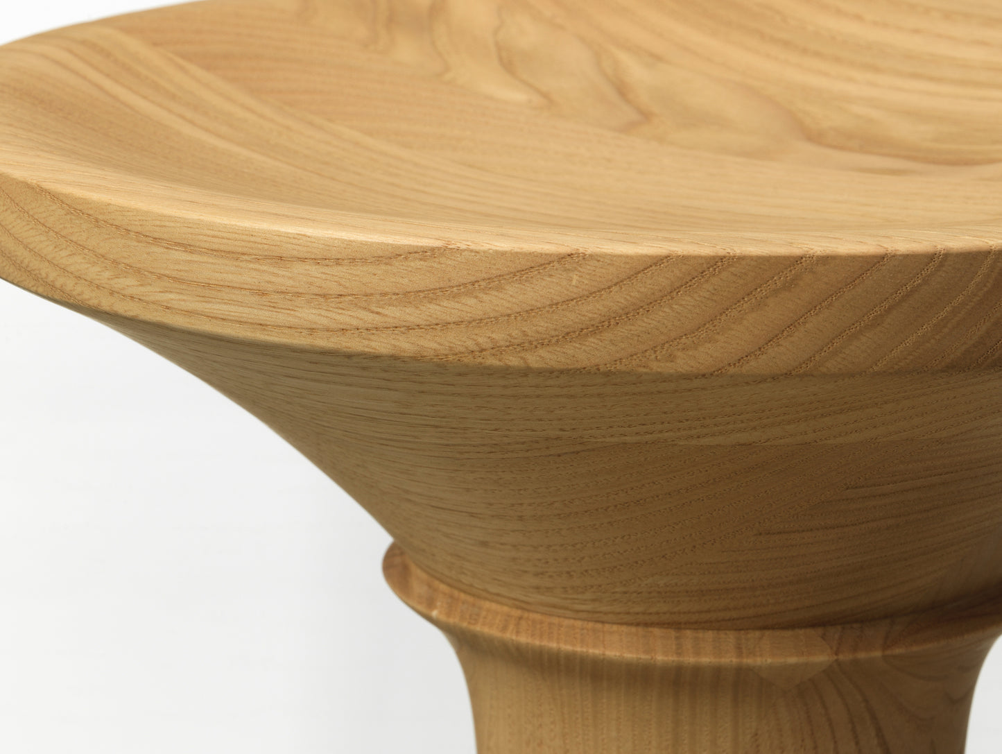 Eames Stool B by Vitra - Chestnut