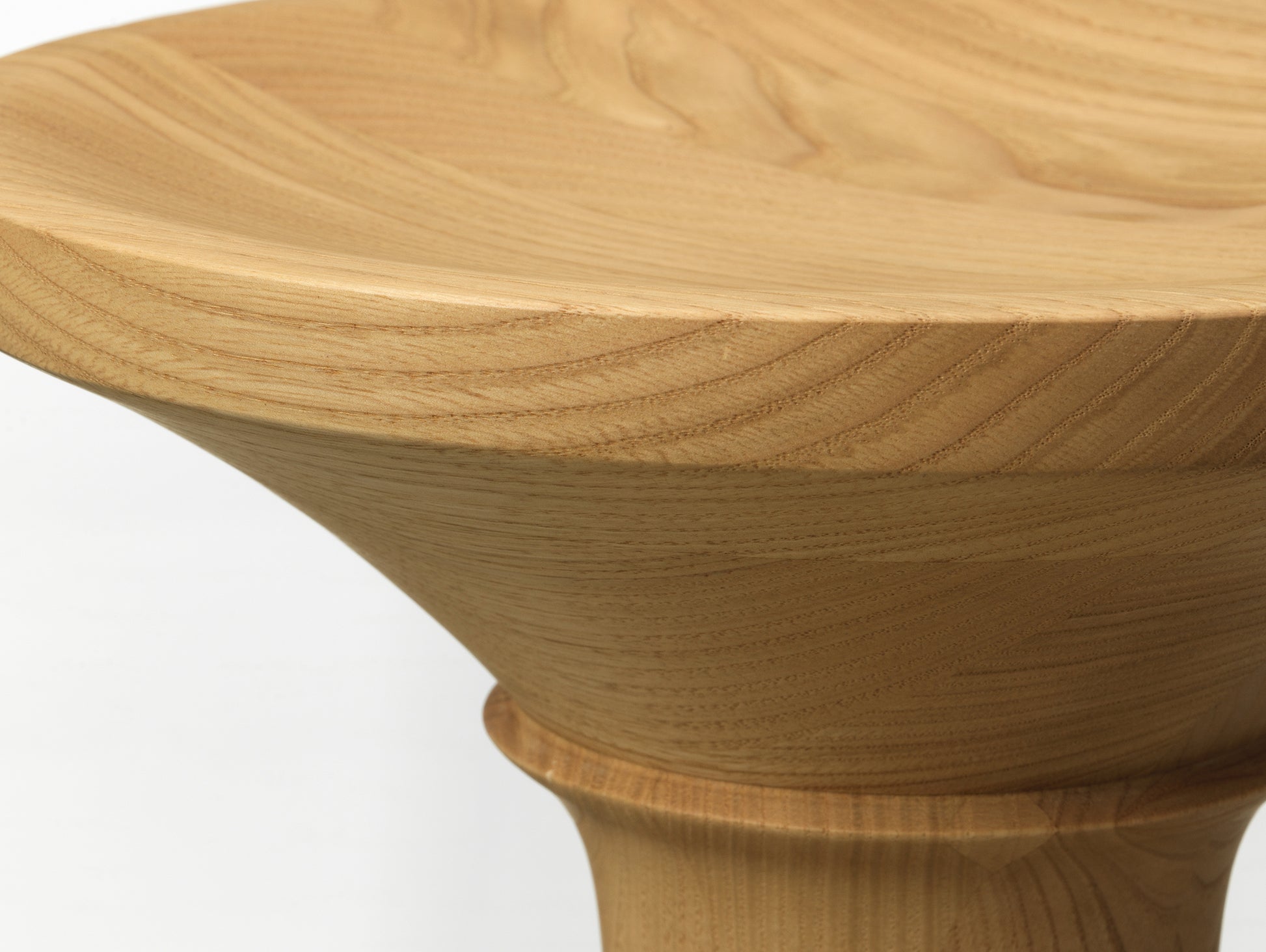 Eames Stool B by Vitra - Chestnut