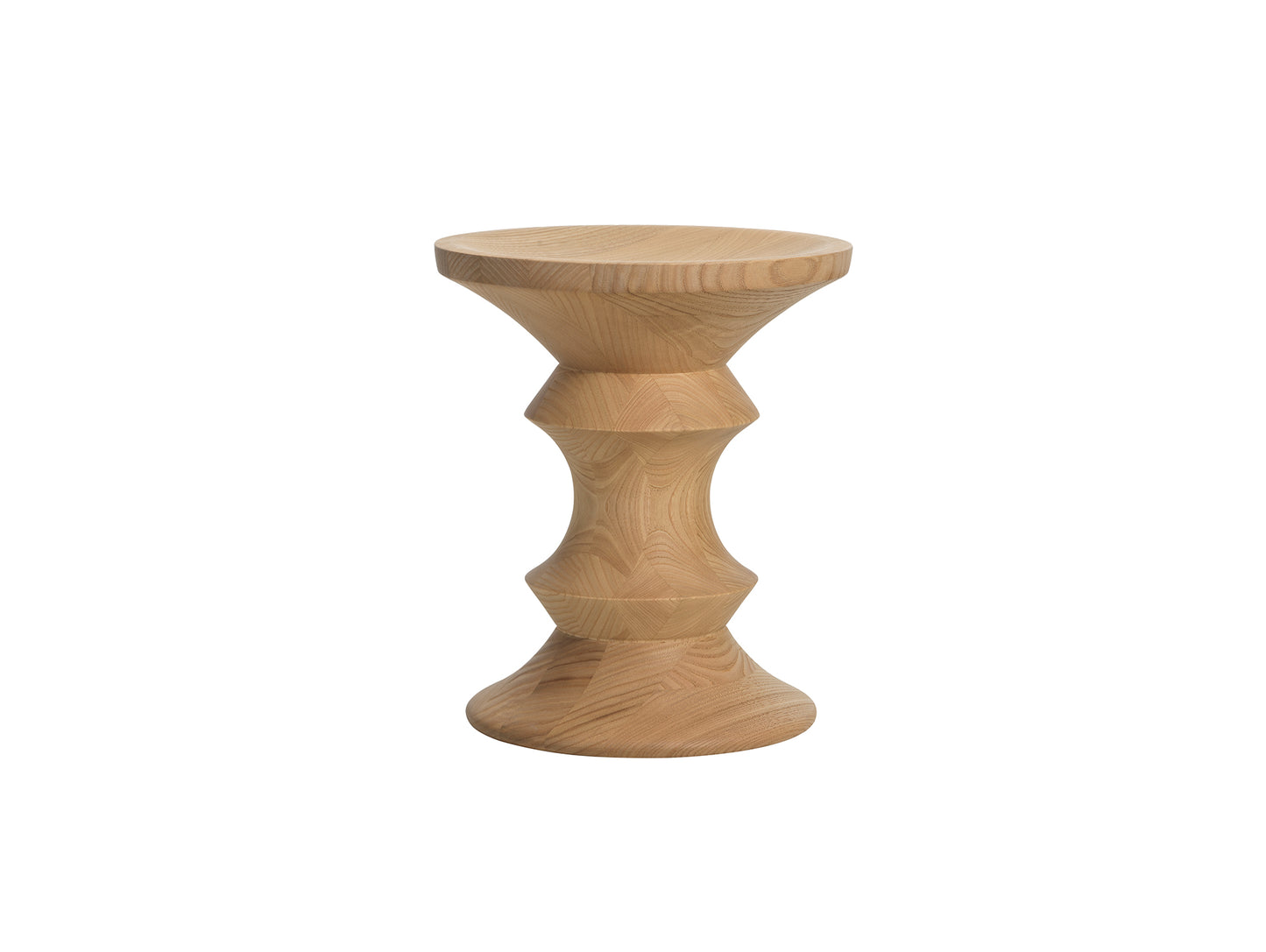 Eames Stool C by Vitra - Chestnut