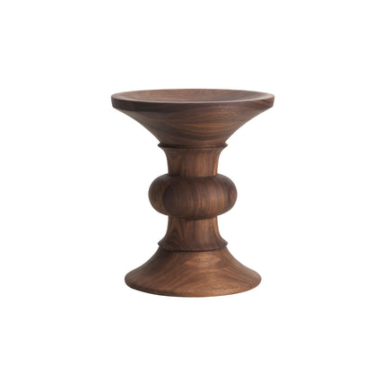 Eames Stool B by Vitra - Walnut