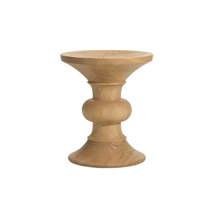 Eames Stool B by Vitra - Chestnut