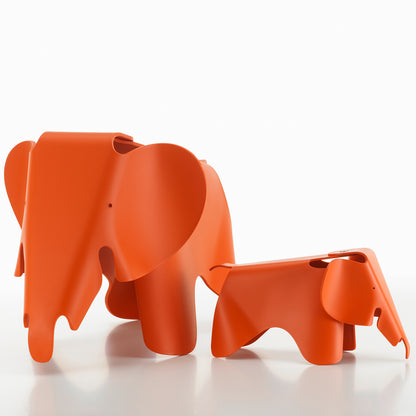 Eames Elephant RE (Small) by Vitra - Eames Red Orange