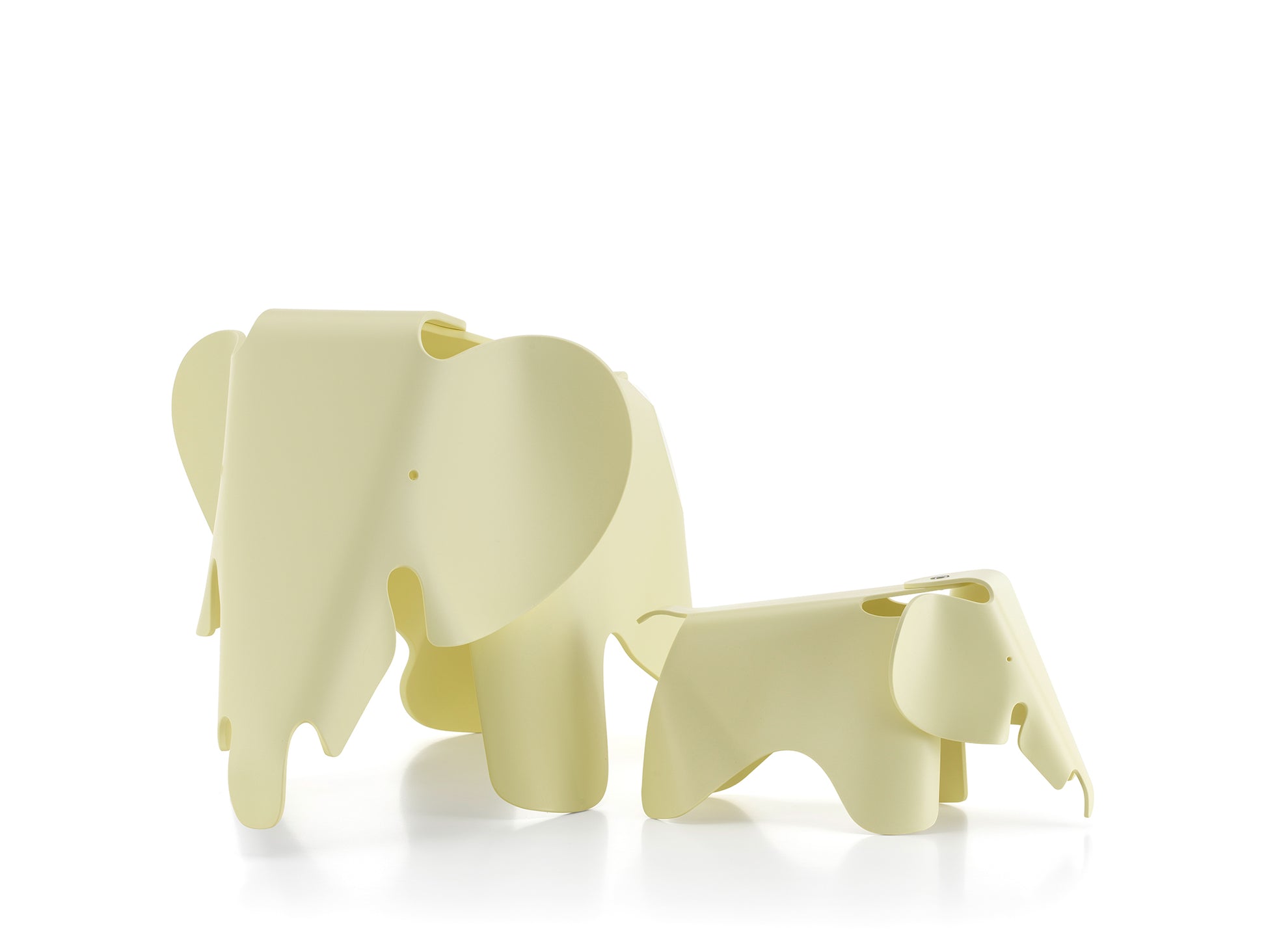 Eames Elephant RE (Small) by Vitra - Canary