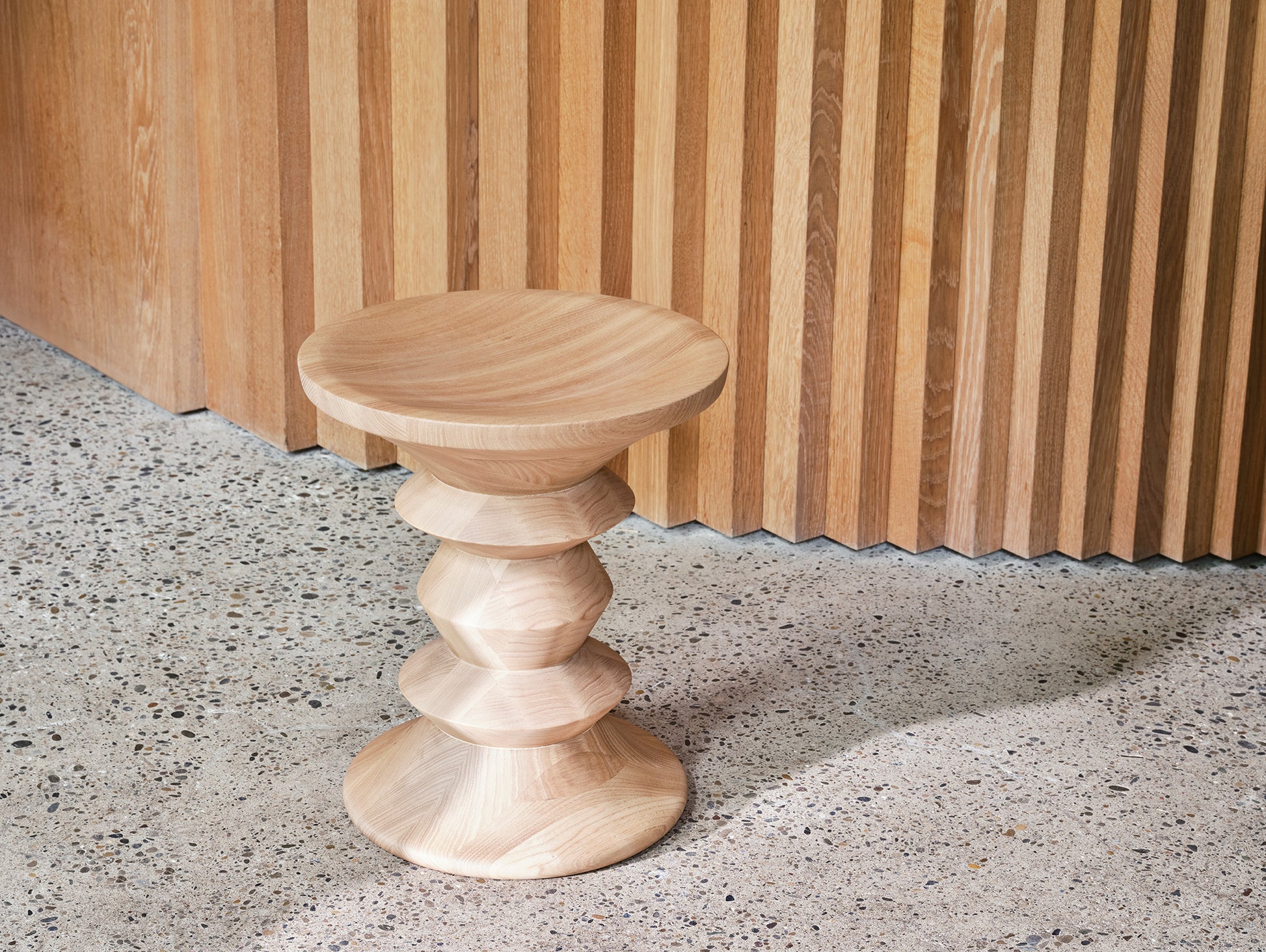 Eames Stools by Vitra - Chestnut