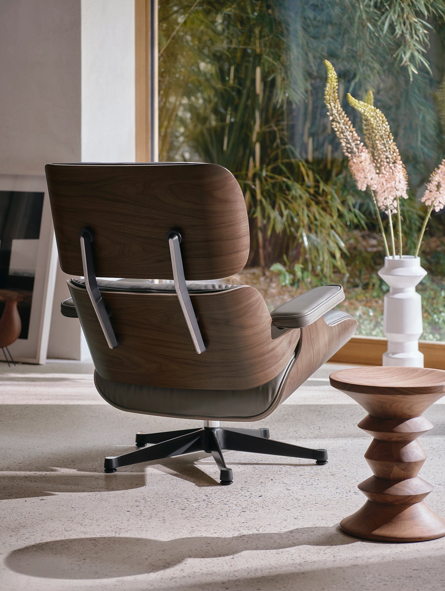 Eames Stools by Vitra - Walnut