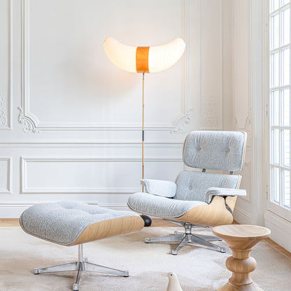 Eames Stool B by Vitra - Chestnut