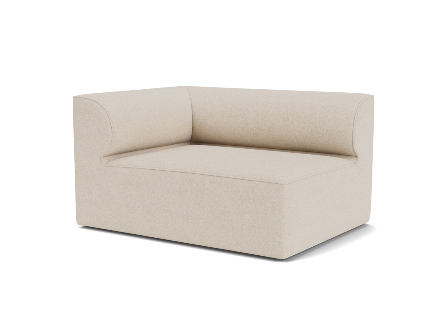 Eave Modular Sofa 96 - Individual Modules by Audo Copenhagen / Corner Module 144 / Left Armrest (Sitting Right) / Moss 018