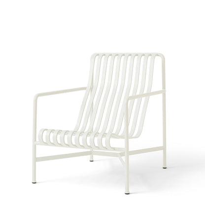 Palissade Lounge Chair, High, Cream White