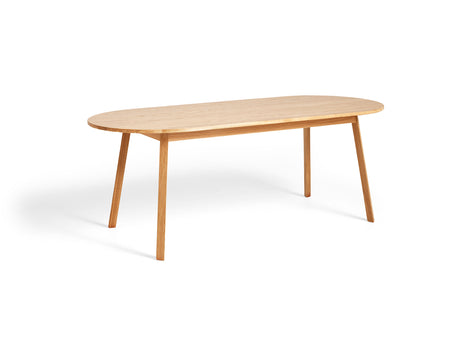 Triangle Leg Table by HAY - L200 / Lacquered Oak