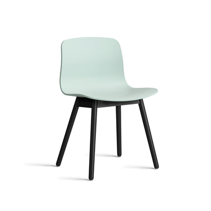 About A Chair AAC 12 - Dusty Mint 2.0 Shell / Black Lacquered Oak Base