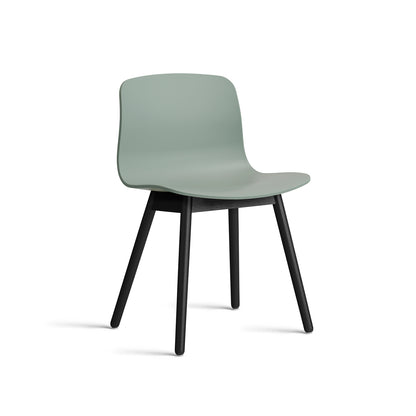 About A Chair AAC 12 - Fall Green 2.0 Shell / Black Lacquered Oak Base
