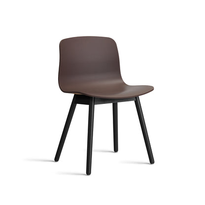 About A Chair AAC 12 - Raisin 2.0 Shell / Black Lacquered Oak Base