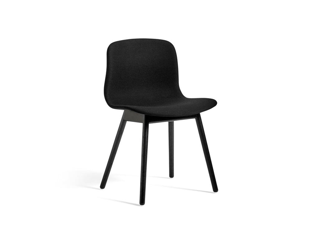 About A Chair AAC 13 by HAY -  Steelcut 190 / Black Lacquered  Oak Base