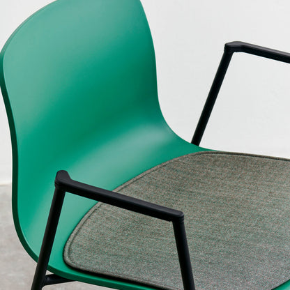 About A Chair (AAC) Seat Pads by HAY - Teal Green Shell / Atlas 931 Seat Pad
