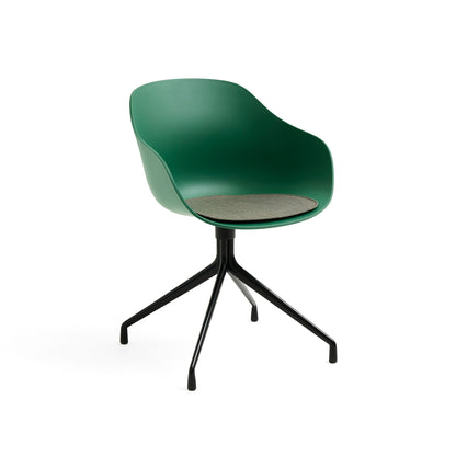 About A Chair (AAC) Seat Pads by HAY - Teal Green Shell / Atlas 931 Seat Pad