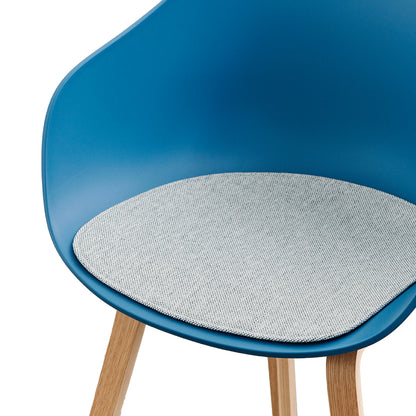 About A Chair (AAC) Seat Pads by HAY - Azure Blue Shell / Mode 002 Seat Pad
