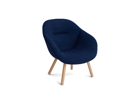 About A Lounge Chair - AAL 82 Soft by HAY / Raas 772 / Lacquered Oak Base